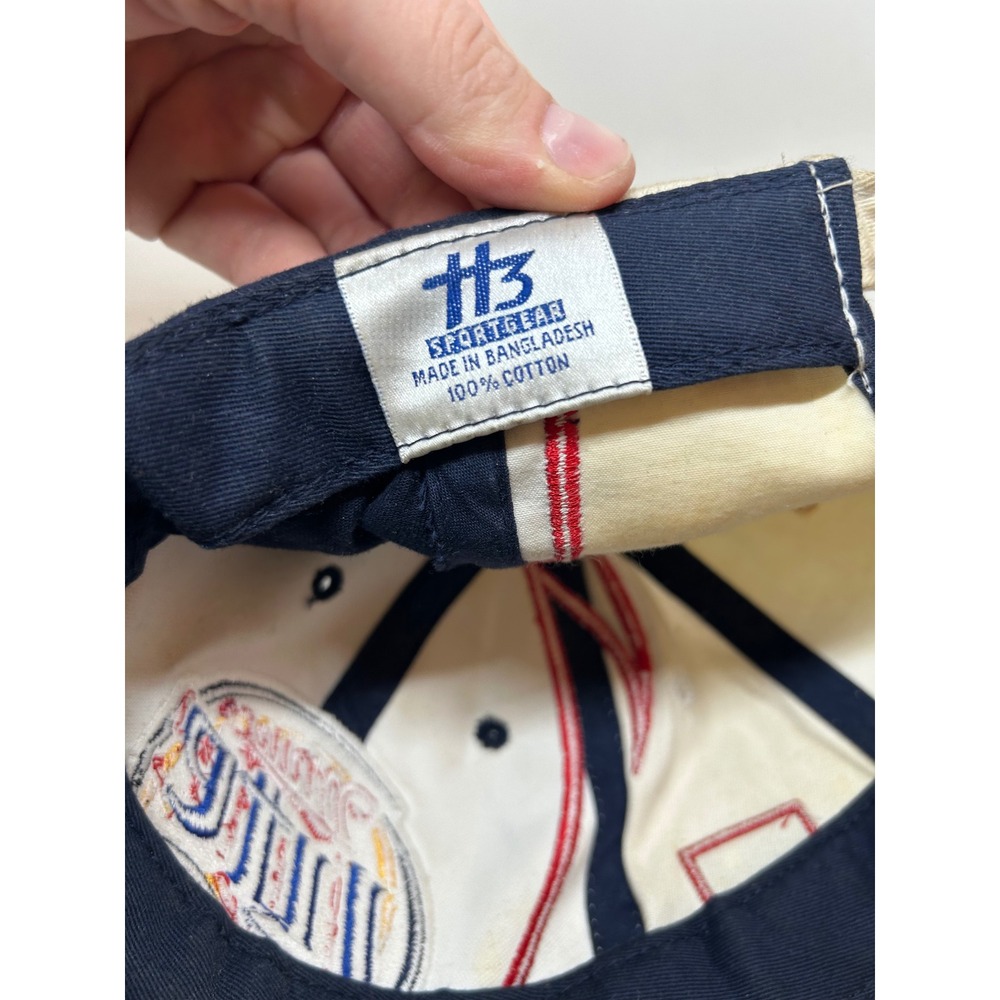 Miller Lite Racing Hat Larry Dixon 2X Top Fuel Champion H3 Sportgear Navy White - Picture 6 of 7
